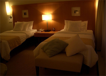 喜来登等酒店客房用品污染严重