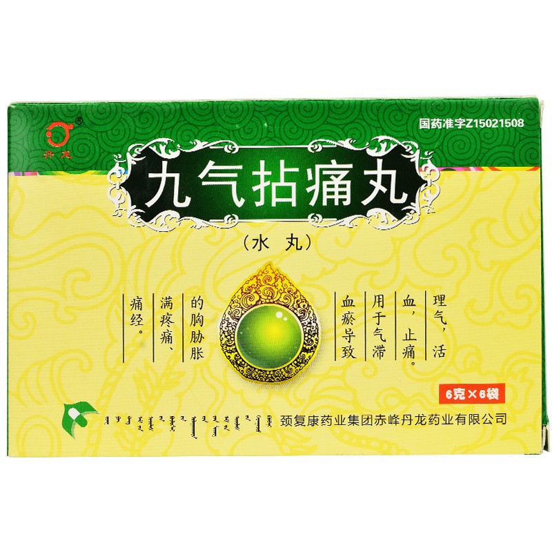 九气拈痛丸(丹龙)包装主图