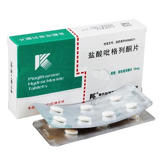 盐酸吡格列酮片(科瑞)包装主图