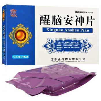 醒脑安神片(丰鹿牌)包装主图