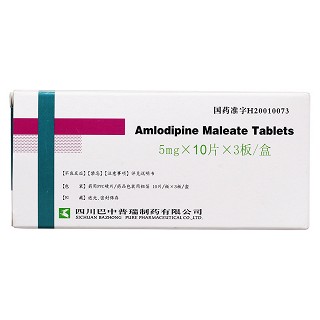 马来酸氨氯地平片(普罗新希)包装主图