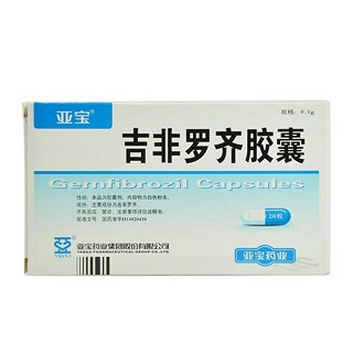 吉非罗齐胶囊(亚宝)包装主图