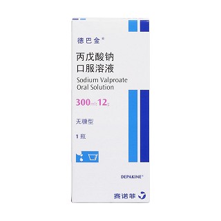 丙戊酸钠口服溶液（无糖）(德巴金)包装主图