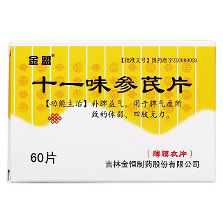 十一味参芪片(金盟)包装主图