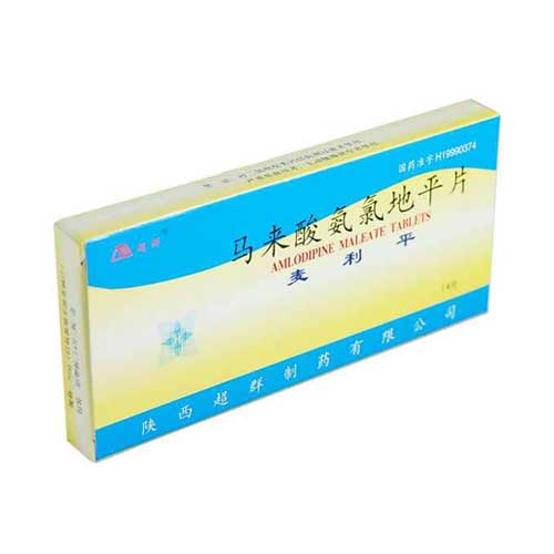 马来酸氨氯地平片(麦利平)