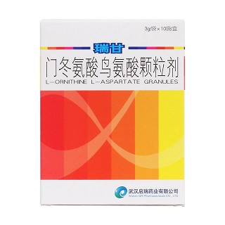 门冬氨酸鸟氨酸颗粒剂(瑞甘)包装主图