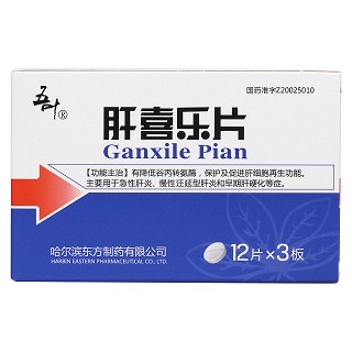 肝喜乐片(五叶)包装主图