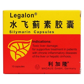 水飞蓟素胶囊(利加隆)包装主图