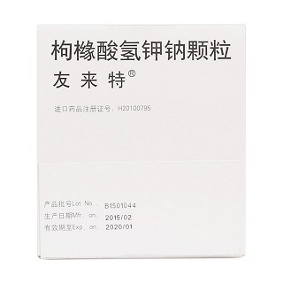 枸橼酸氢钾钠颗粒(友来特)包装主图