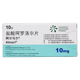 盐酸阿罗洛尔片(阿尔马尔)包装主图