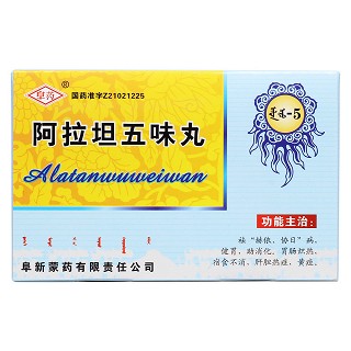 阿拉坦五味丸(阜药)包装主图