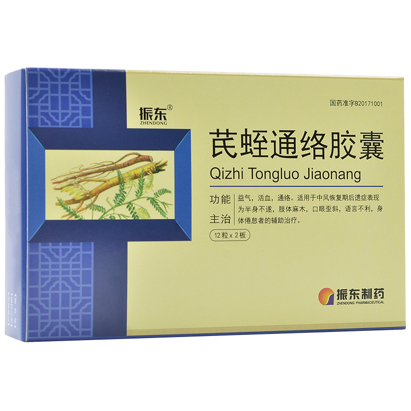 芪蛭通络胶囊(振东)