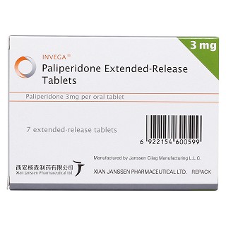 帕利哌酮缓释片(芮达)包装主图