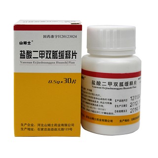 盐酸二甲双胍缓释片(山姆士)包装主图