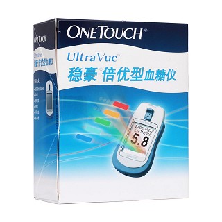 强生-稳豪倍优型血糖仪(onetouch ultravue)包装主图