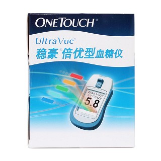 强生-稳豪倍优型血糖仪(onetouch ultravue)包装主图