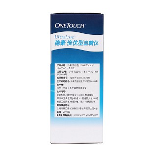 强生-稳豪倍优型血糖仪(onetouch ultravue)包装主图