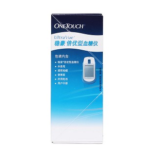 强生-稳豪倍优型血糖仪(onetouch ultravue)包装主图
