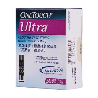 稳豪型血糖试纸50片(强生)包装主图