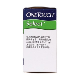 稳择型血糖试纸25片(强生)包装主图