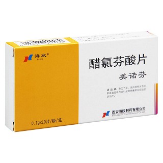 醋氯芬酸片(美诺芬)包装主图