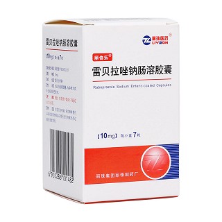 雷贝拉唑钠肠溶胶囊(丽倍乐)包装主图