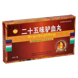 二十五味驴血丸(藏王天宝)包装主图