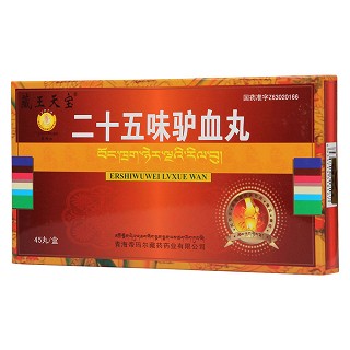 二十五味驴血丸(藏王天宝)包装主图