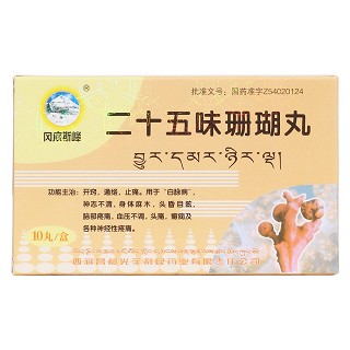 二十五味珊瑚丸(冈底斯峰)包装主图