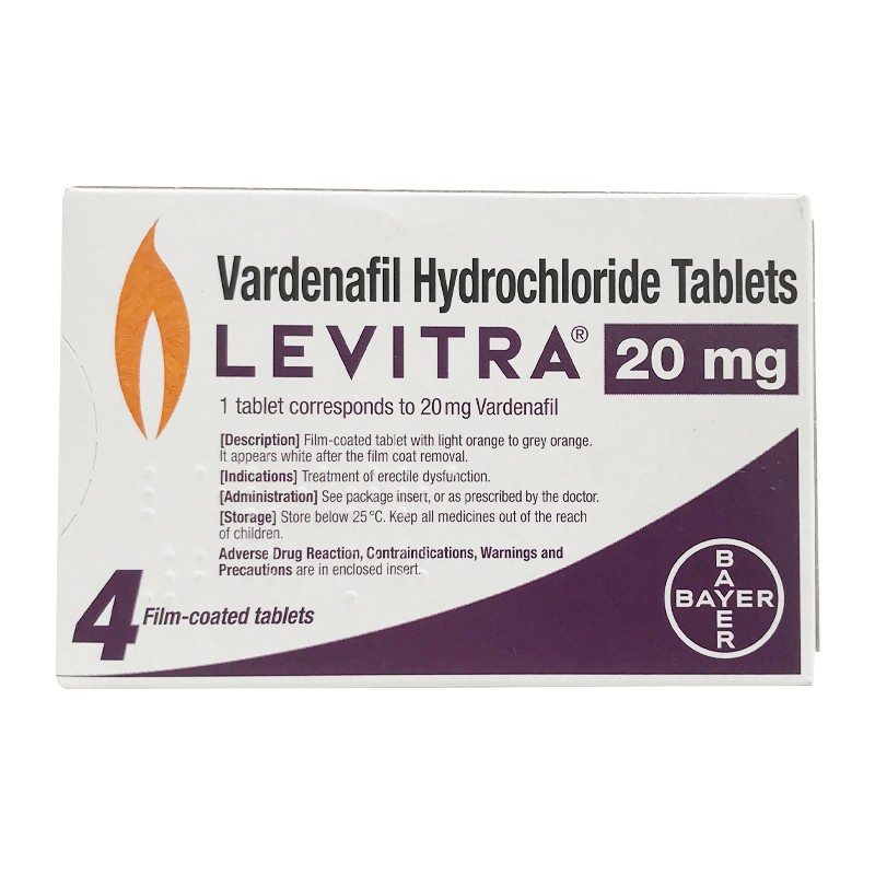 盐酸伐地那非片(艾力达)包装主图