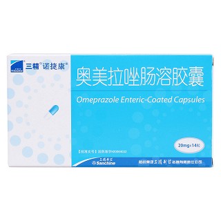 奥美拉唑肠溶胶囊(诺捷康)包装主图