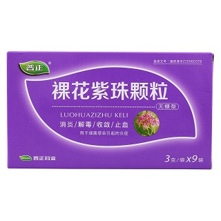 裸花紫珠颗粒(普正)包装主图