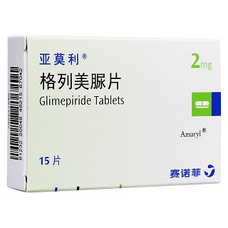 格列美脲片(亚莫利)包装主图