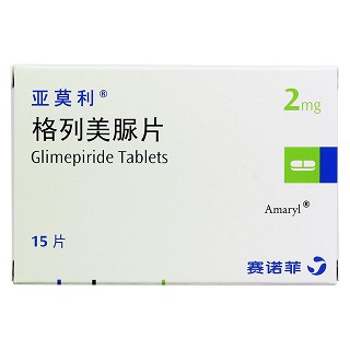 格列美脲片(亚莫利)包装主图