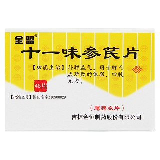 十一味参芪片(金盟)包装主图