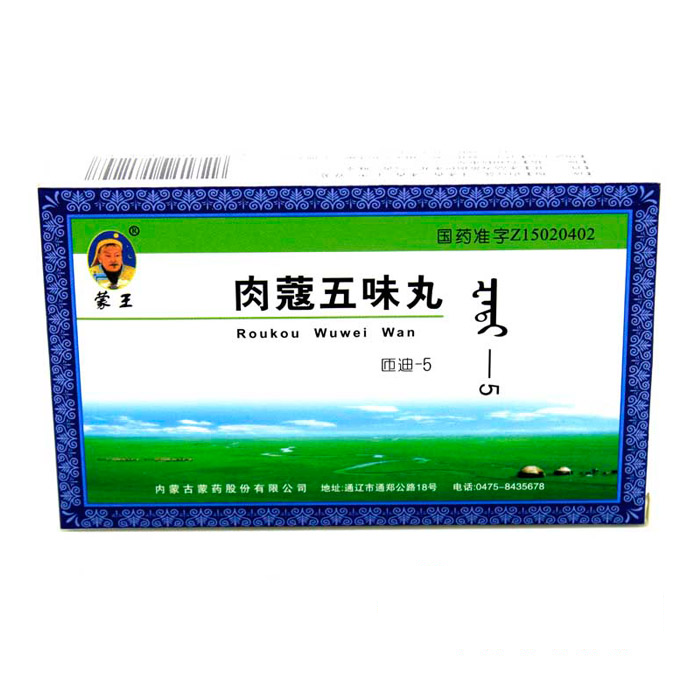 肉蔻五味丸(蒙王)包装主图