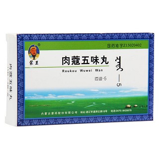 肉蔻五味丸(蒙王)包装主图