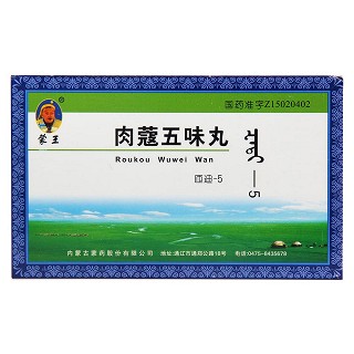 肉蔻五味丸(蒙王)包装主图