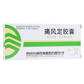 痛风定胶囊(升和)包装主图