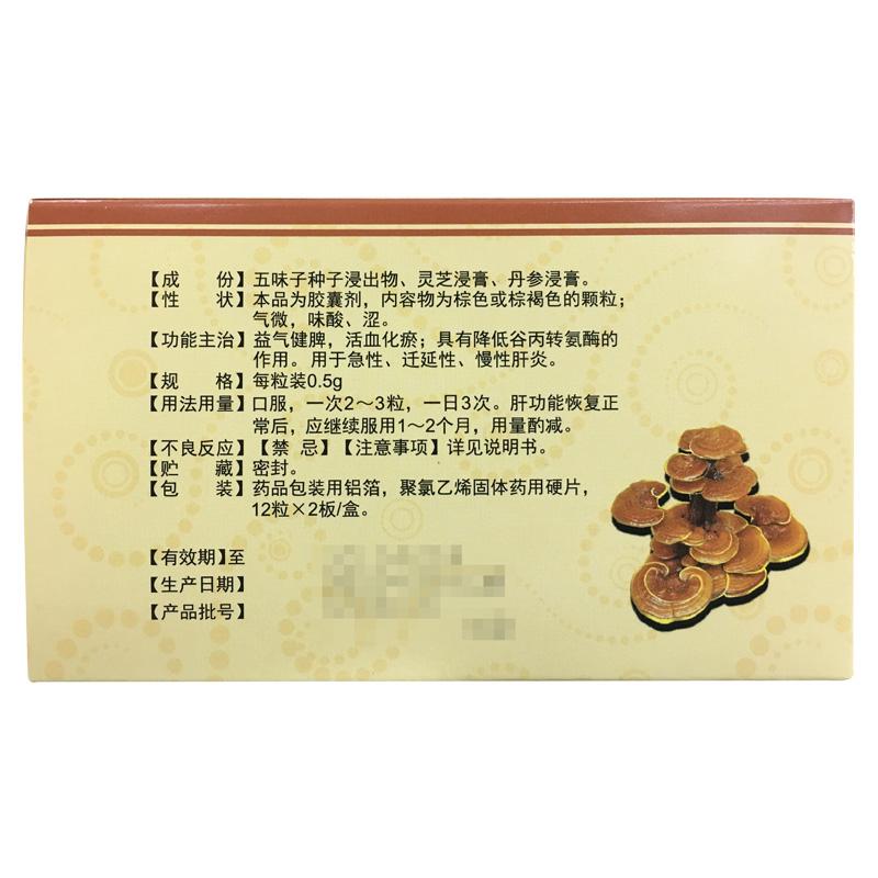 健肝灵胶囊(熬东)包装主图