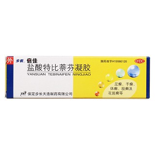 盐酸特比萘芬凝胶(倍佳)包装主图