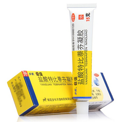 盐酸特比萘芬凝胶(倍佳)包装主图