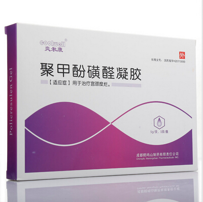 聚甲酚磺醛凝胶(爽尔康)包装主图