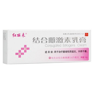 结合雌激素乳膏(红丽来)包装主图