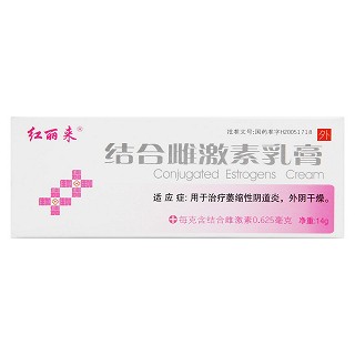 结合雌激素乳膏(红丽来)包装主图