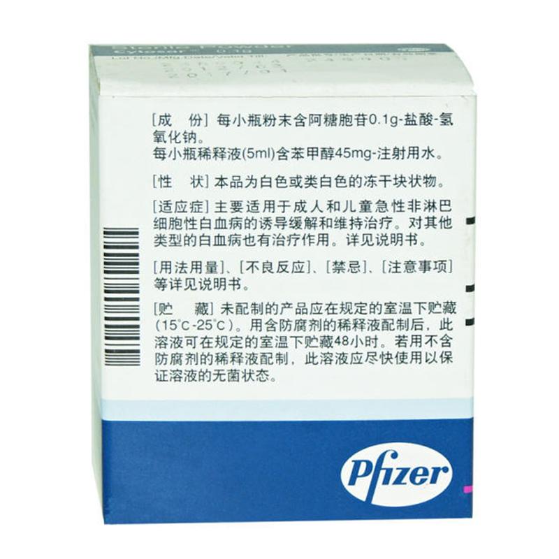 注射用阿糖胞苷(赛德萨)包装主图