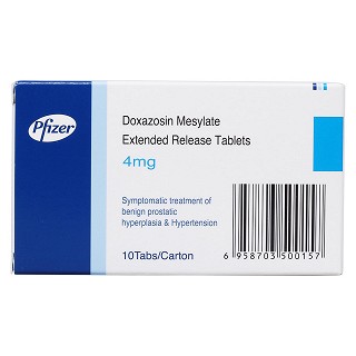 甲磺酸多沙唑嗪缓释片(可多华)包装主图