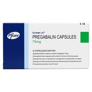 普瑞巴林胶囊(乐瑞卡)包装主图