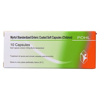 标准桃金娘油肠溶胶囊(儿童装)包装主图