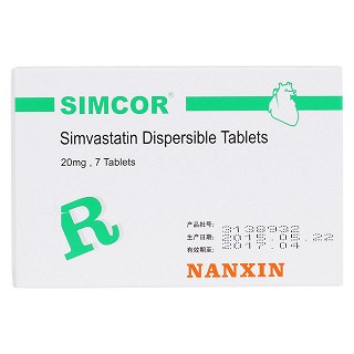 辛伐他汀分散片(辛可)包装主图